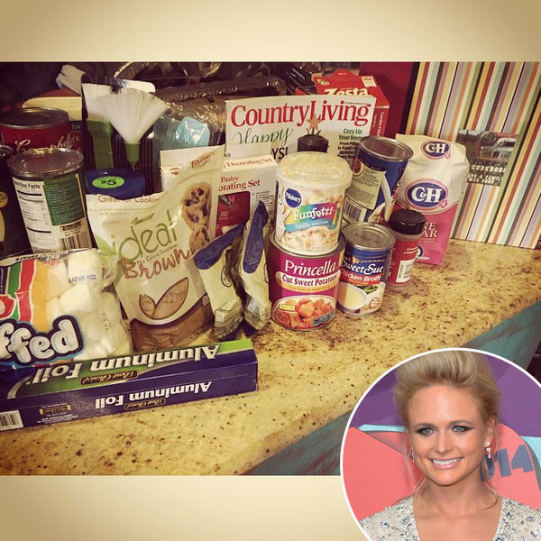 Miranda Lambert, Instagram, Thanksgiving Miranda Lambert, Instagram, Thanksgiving